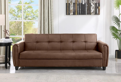 Seater zinc leather sofa - seater, pu