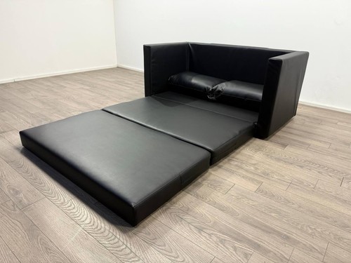 Lucy black faux - faux, leather