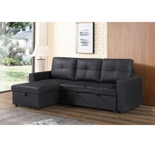 Newport Leather 3 Seater