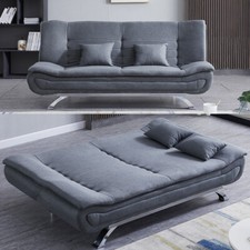 Fabric Leather Sofa Bed 3