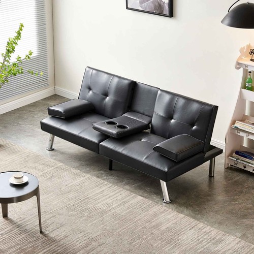 Sofa bed luxury leather - luxury, pu